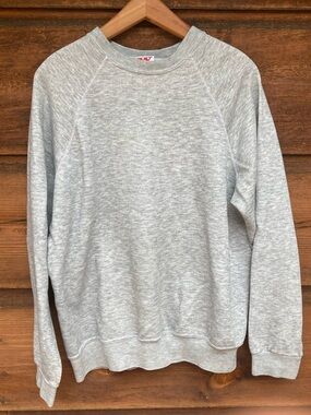 Vintage Heather Gray Crew Sweatshirt